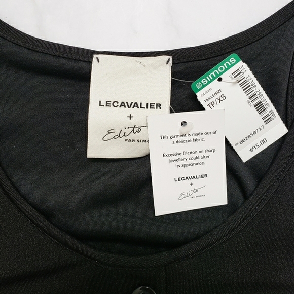 NWT Lecavalier + Edito for Simons Maxi Dress Sz XS - Picture 13 of 16